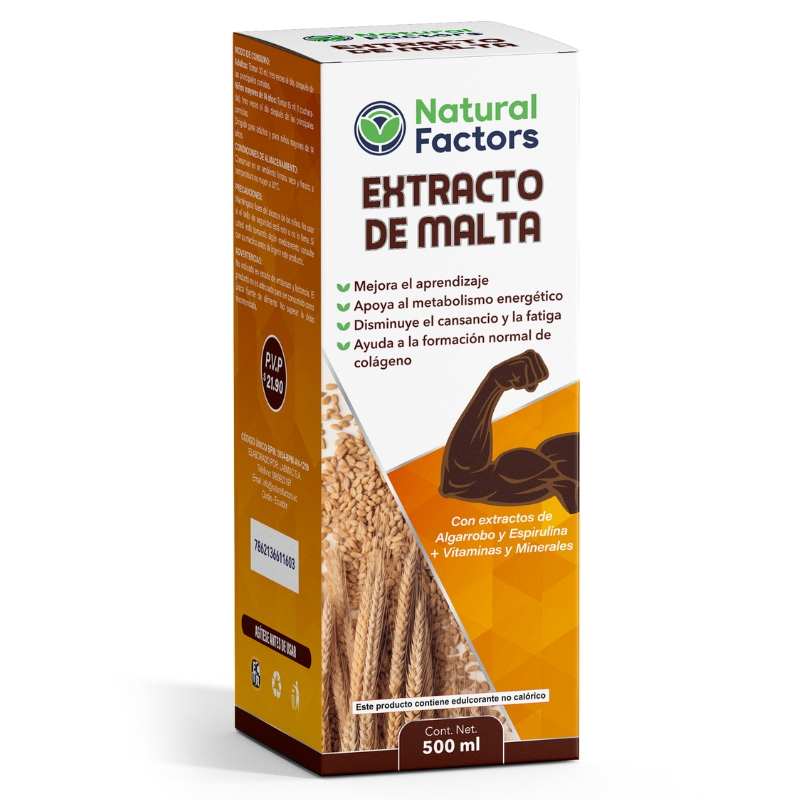 EXTRACTO DE MALTA (NF) JARABE FRASCO X 500 mL