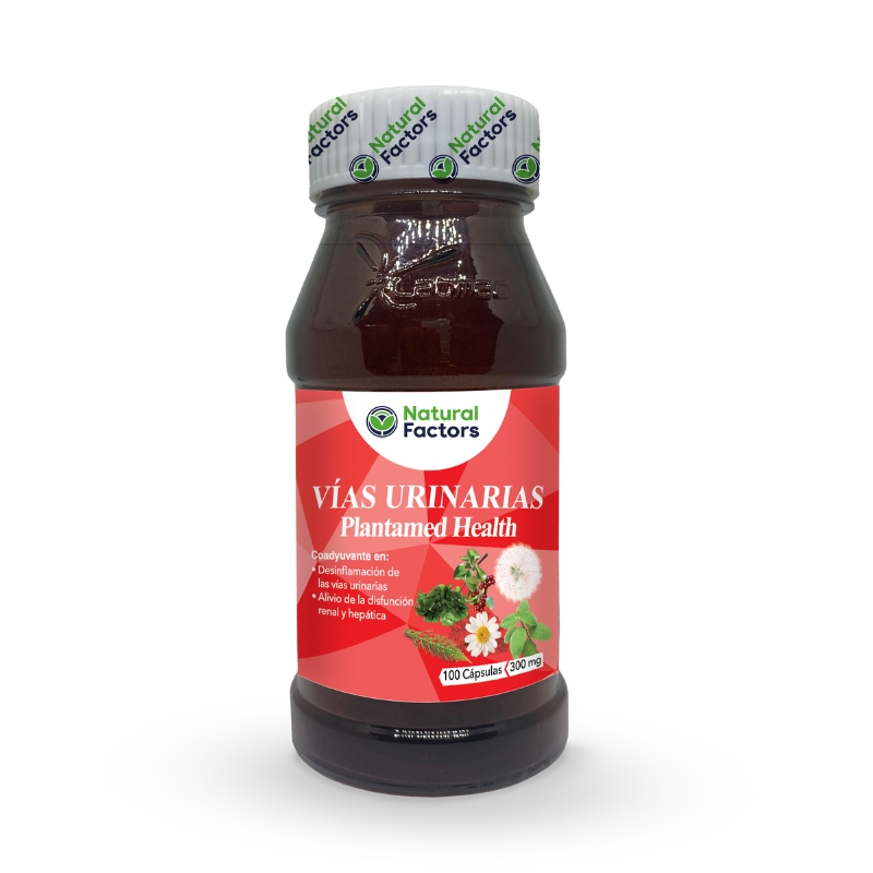 VÍAS URINARIAS - PLANTAMED HEALTH (NF) CAPSULAS 300MG FRASCO X 100