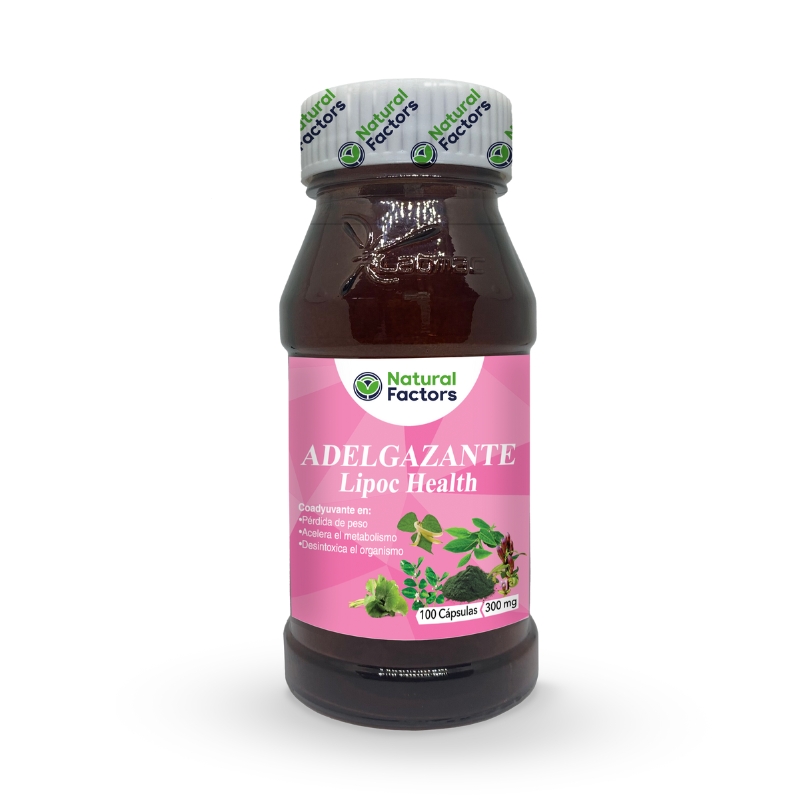ADELGAZANTE - LIPOC (NF) CAPSULAS 300MG FRASCO X 100