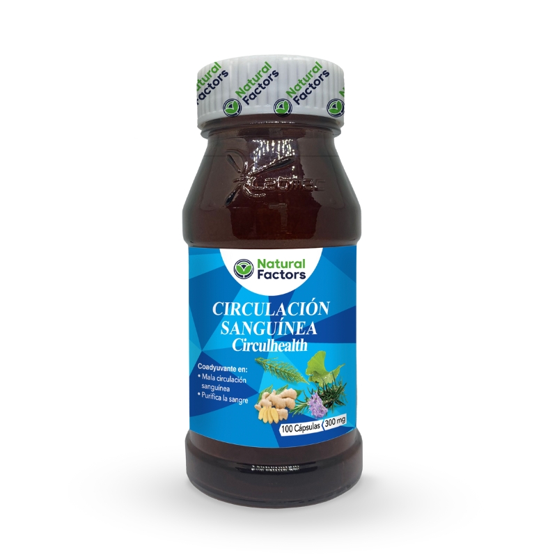 CIRCULACIÓN SANGUÍNEA - CIRCULHEALTH (NF) CAPSULAS 300MG FRASCO X 100