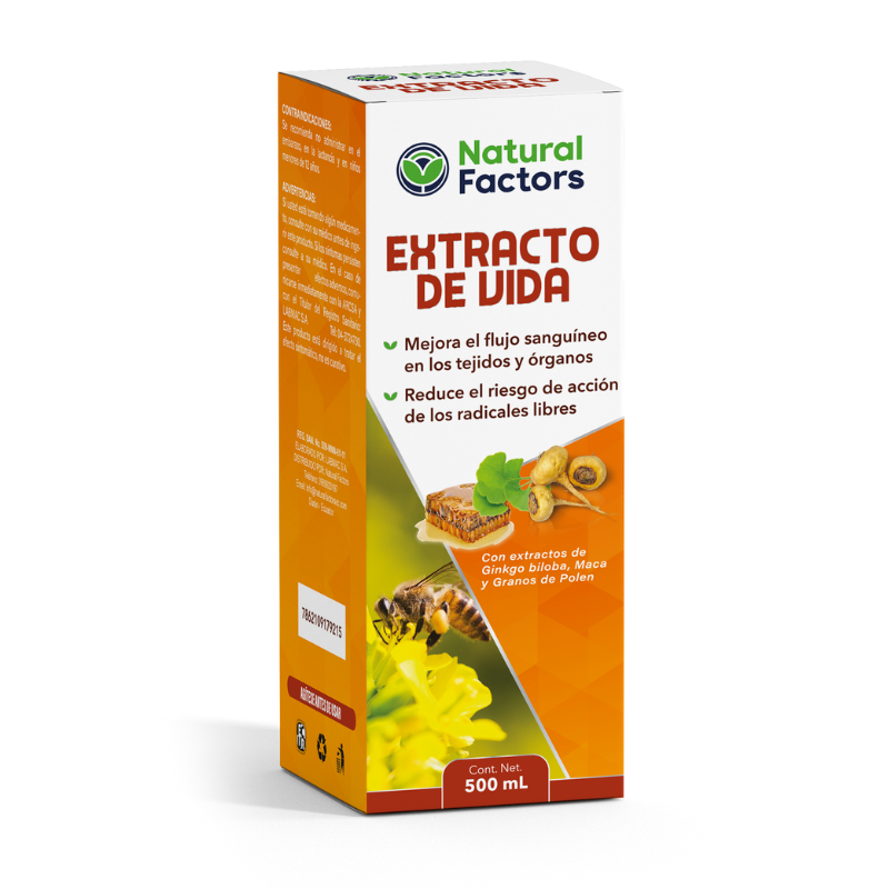 EXTRACTO DE VIDA (NF) JARABE FRASCO X 500ML