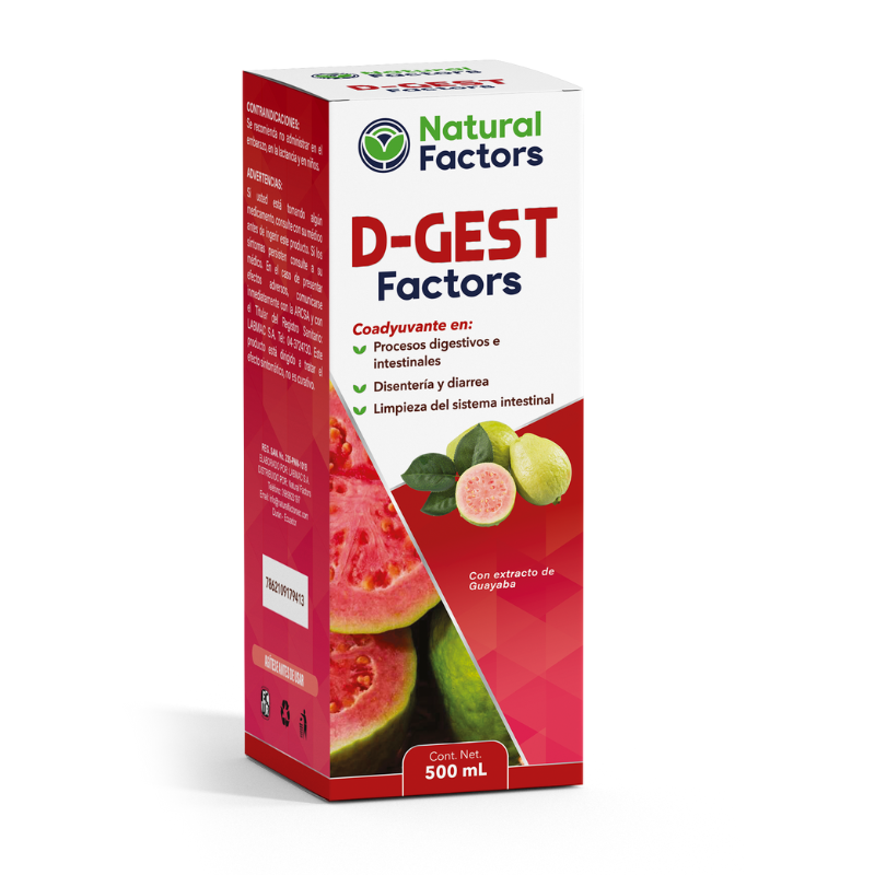 D-GEST FACTORS (NF) JARABE FRASCO X 500ML