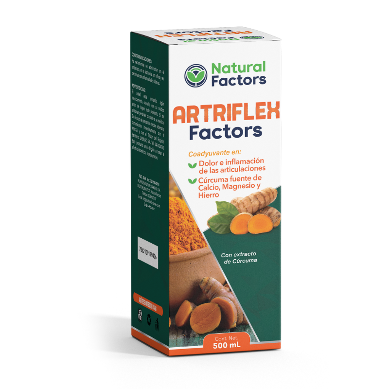 ARTRIFLEX FACTORS (NF) JARABE FRASCO X 500 mL