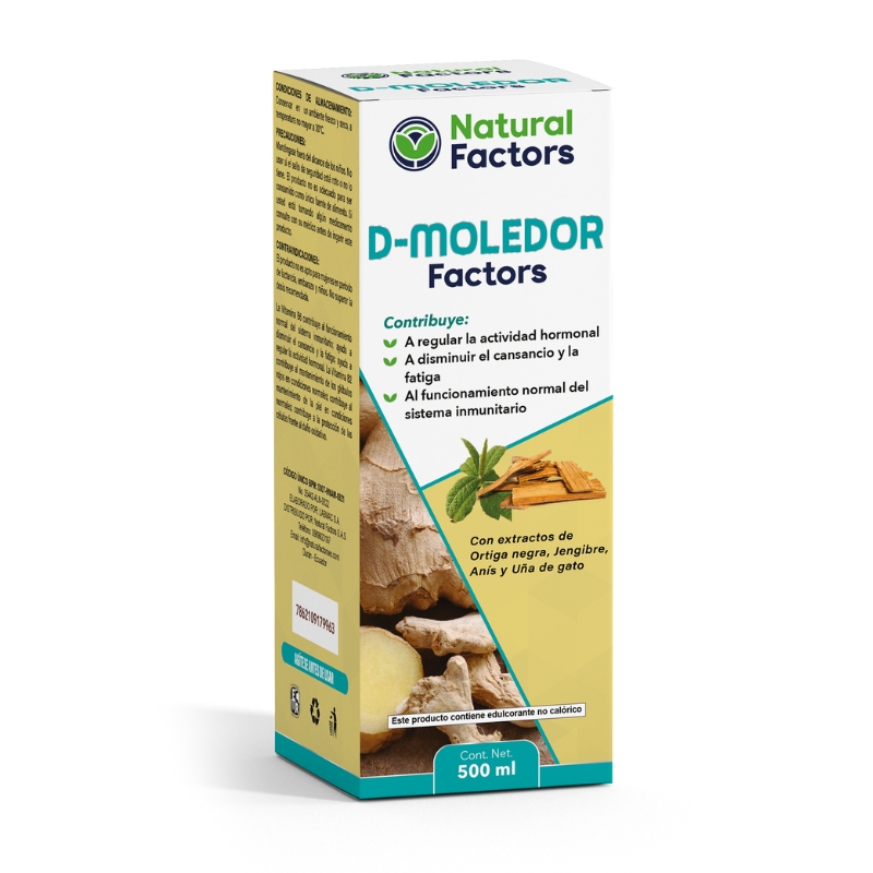 D-MOLEDOR FACTORS (NF) JARABE FRASCO X 500 mL