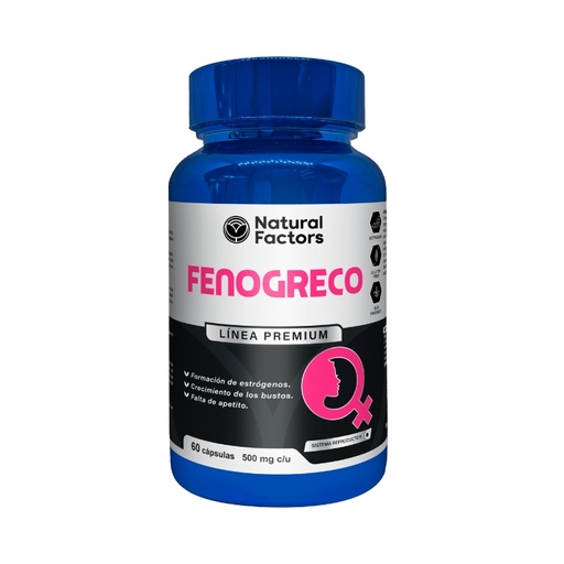 [PTL-N127] FENOGRECO (NF) CAPSULAS 500 mg ENVASE X 60 U
