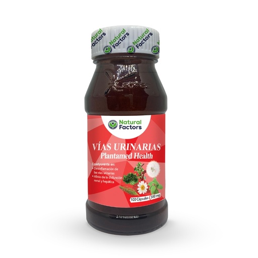 [PTL-N074] VÍAS URINARIAS - PLANTAMED HEALTH (NF) CAPSULAS 300MG FRASCO X 100