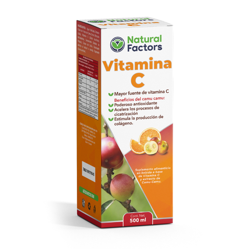 [PTL-A016] VITAMINA C (NF) JARABE FRASCO X 500 mL