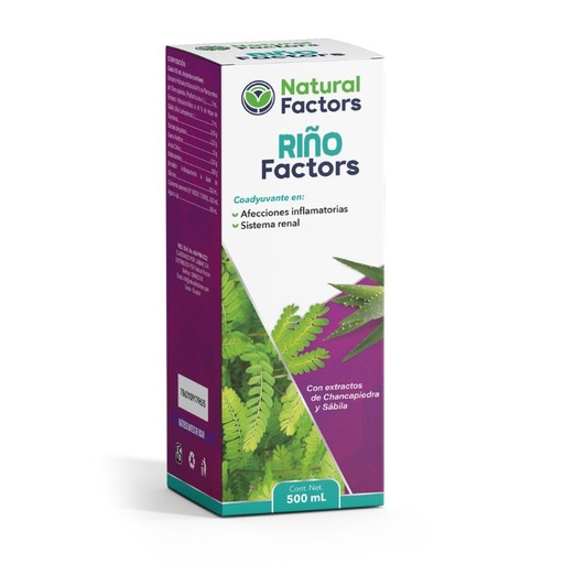 [PTL-N100] RIÑOFACTORS PLUS (NF) JARABE FRASCO X 500 mL
