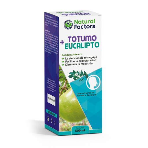 [PTL-N102] TOTUMO + EUCALIPTO (NF) JARABE FRASCO X 500 mL