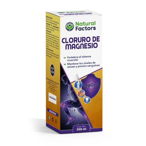 [PTL-A035] CLORURO DE MAGNESIO (NF) JARABE FRASCO X 500mL